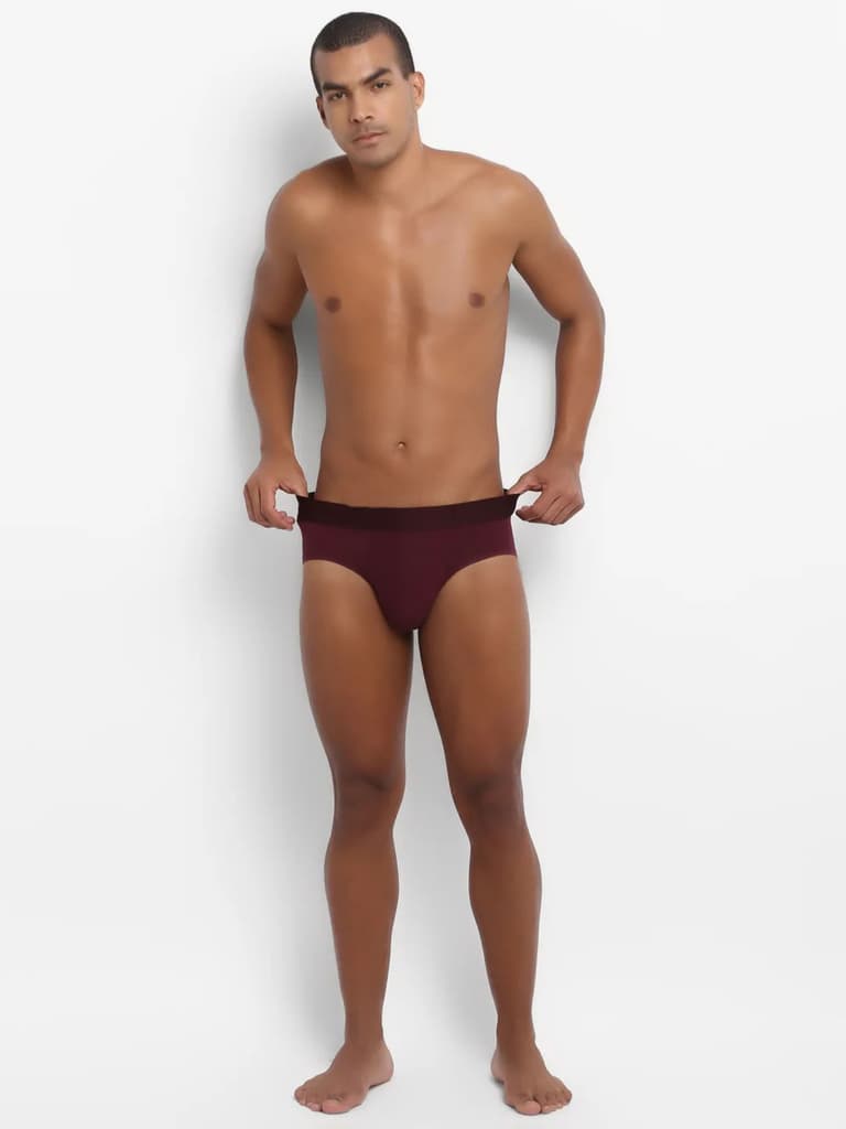 Men's Anti-Bacterial Micro Modal Brief in Solid Waistband (Pack of 1) — photo 5