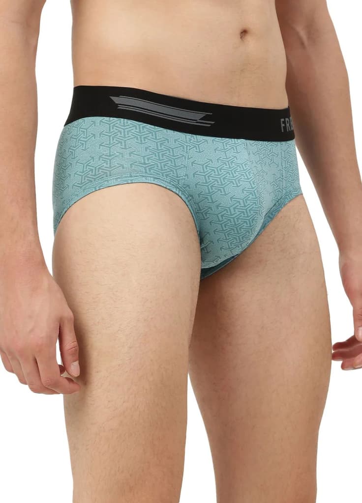 Men's Anti-Bacterial Printed Micro Modal Brief (Pack of 3) — photo 4