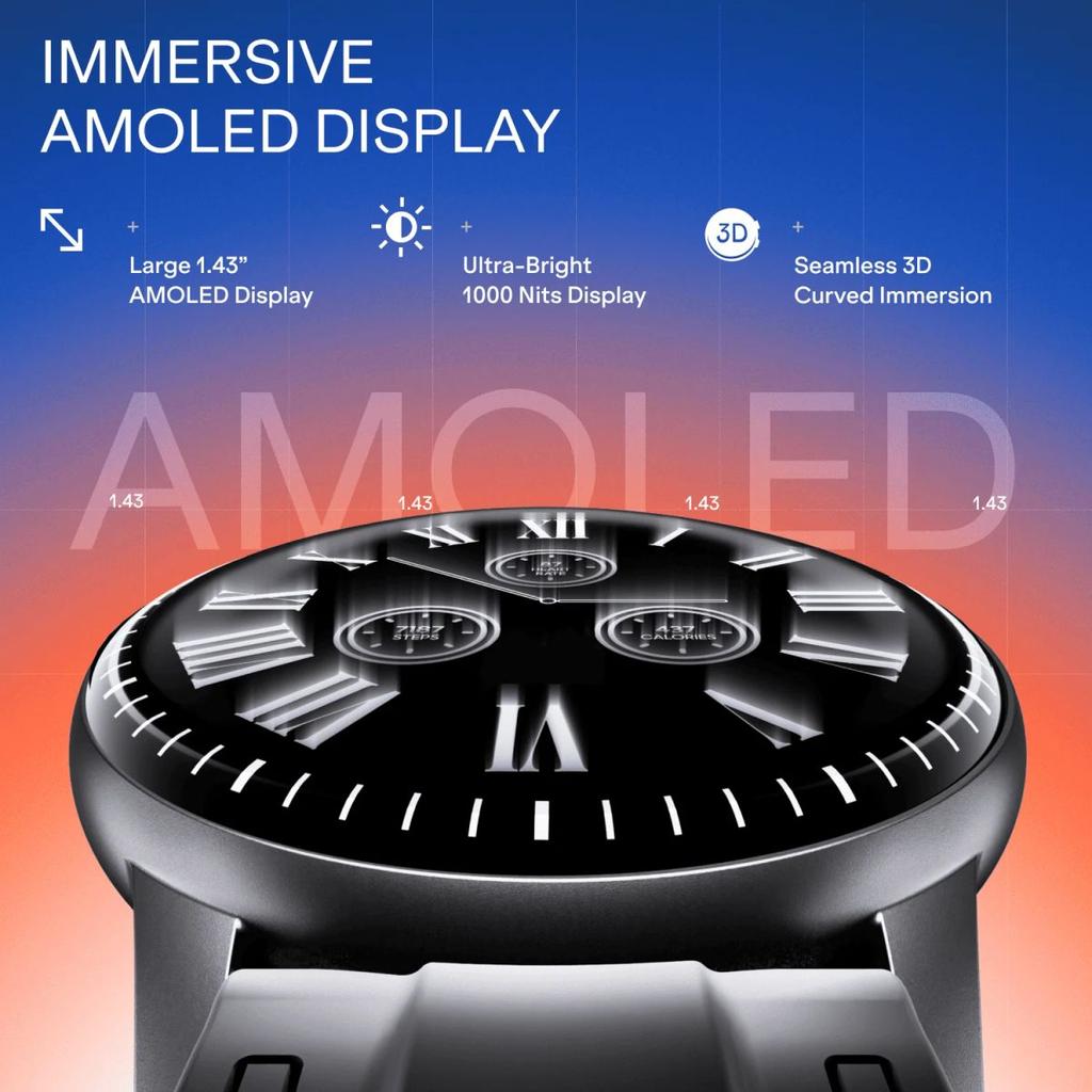 boAt Valour Watch 1R | 1.43" 3D AMOLED Smartwatch with AI Coach & Aluminium Build — photo 5