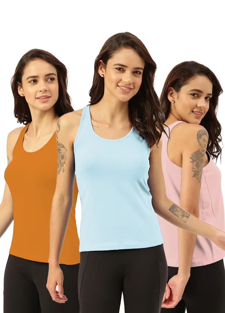 Twin Skin Women's Tanks (Pack of 3) — photo 13