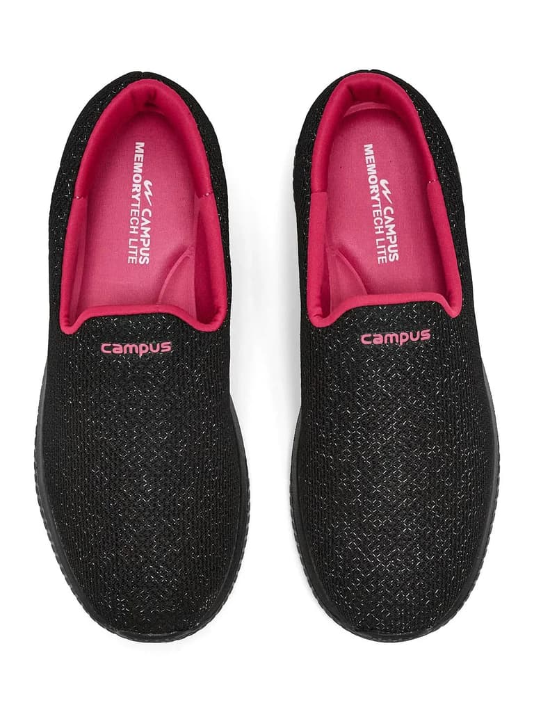 ZOE PLUS Black Women's Walking Shoes — photo 7