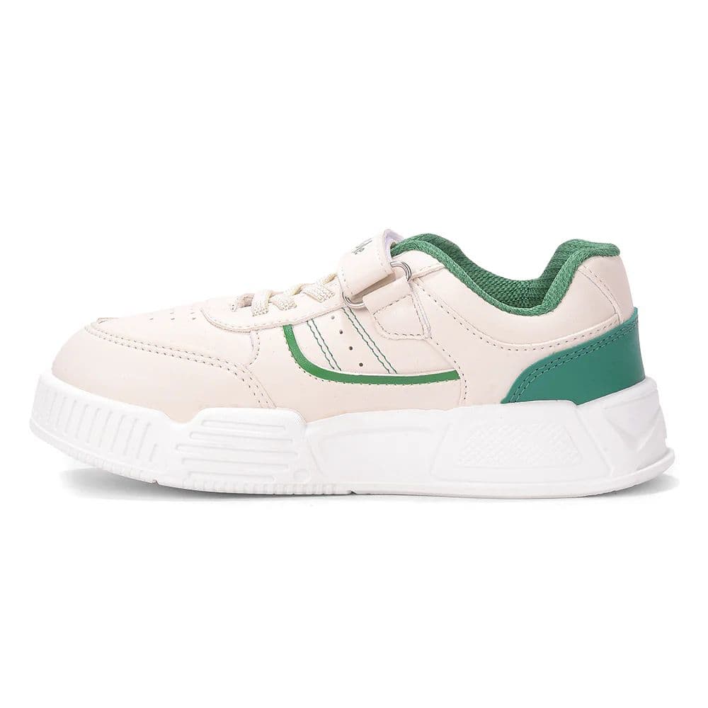 Lucy & Luke COSMO-8E White Casual Non lacing Sneakers for Kids by Liberty — photo 6