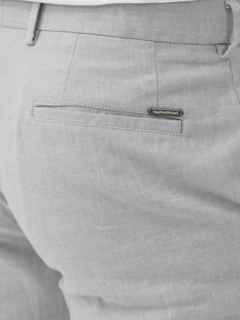 Froselle Grey Linen Sorona Pants