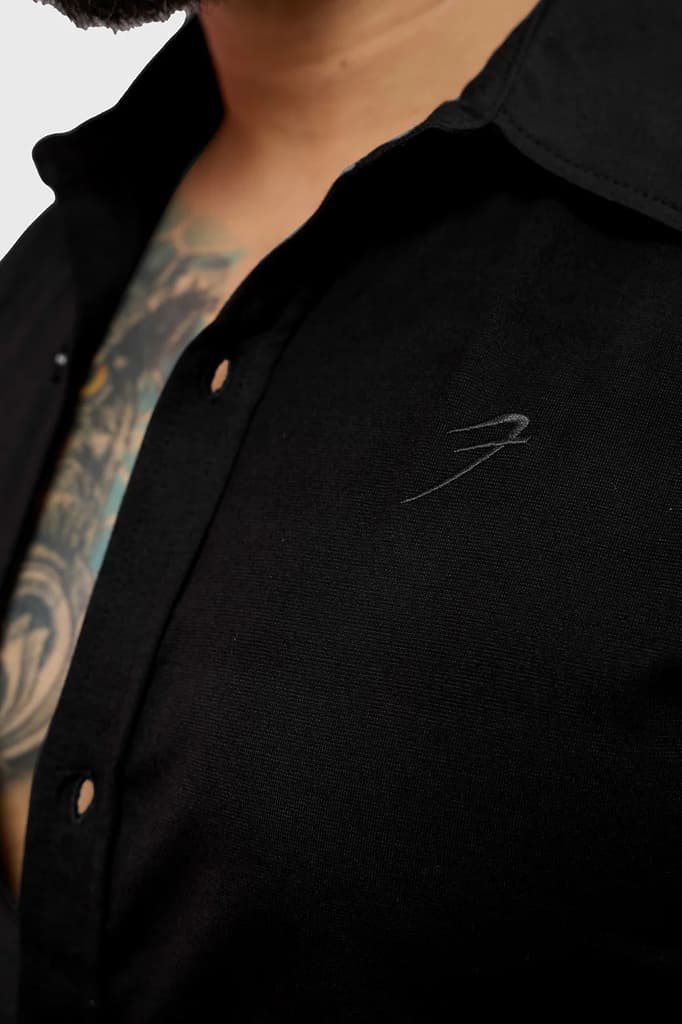 Aero Fullsleeves Shirt Black — photo 4