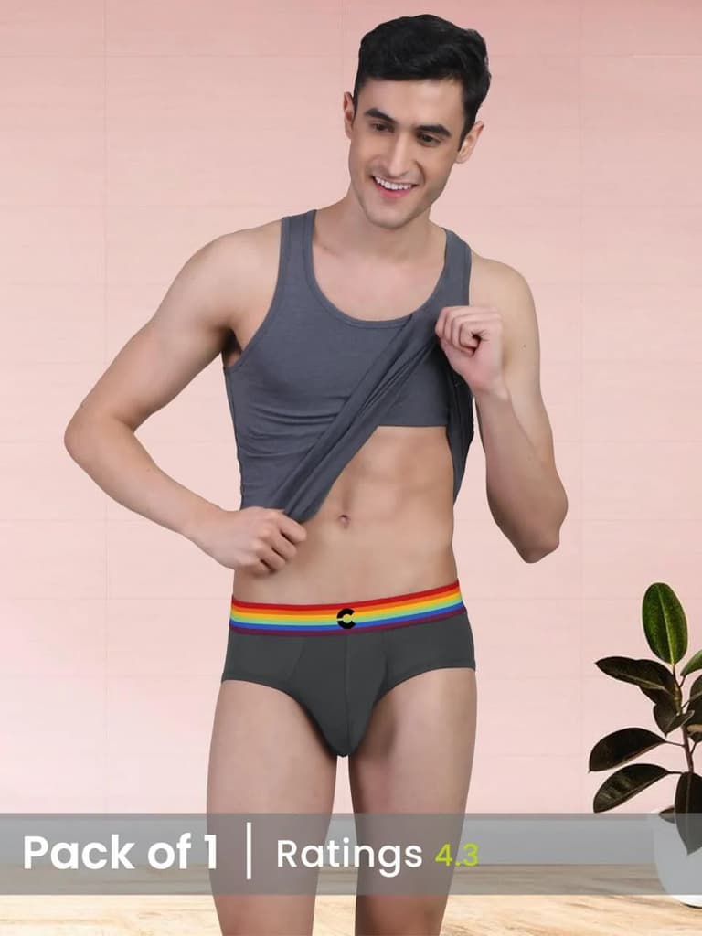 Pride Edition - Men's Anti-Bacterial Micro Modal Brief (Pack of 1)