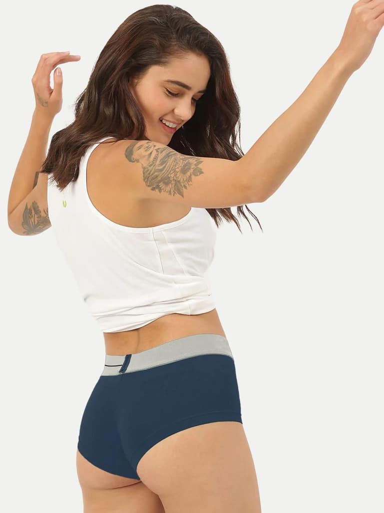 Women's Micro Modal Boxer Brief With Cult Waistband (Pack of 1) — photo 3