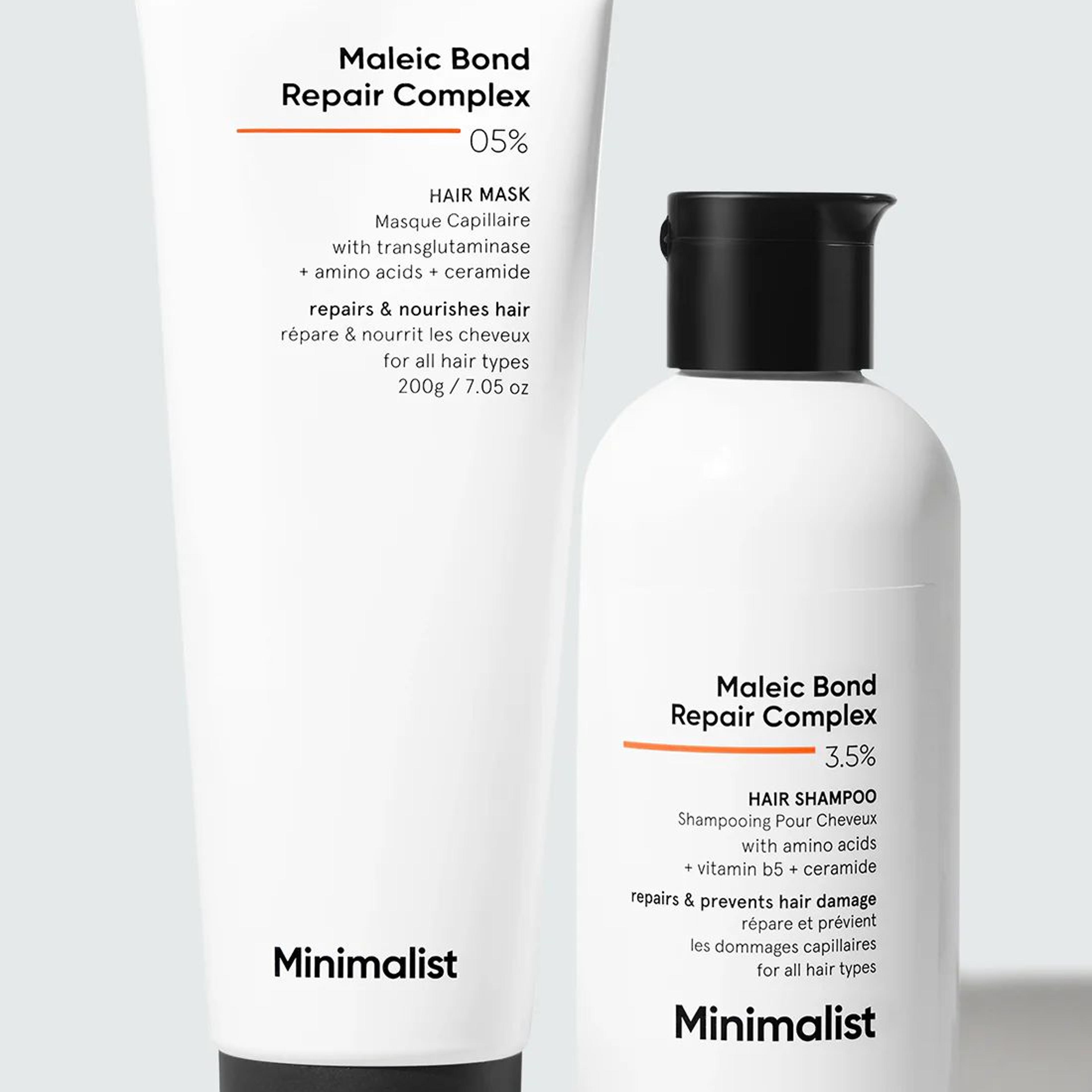Maleic Bond Repair Complex Hair Shampoo & Mask Duo