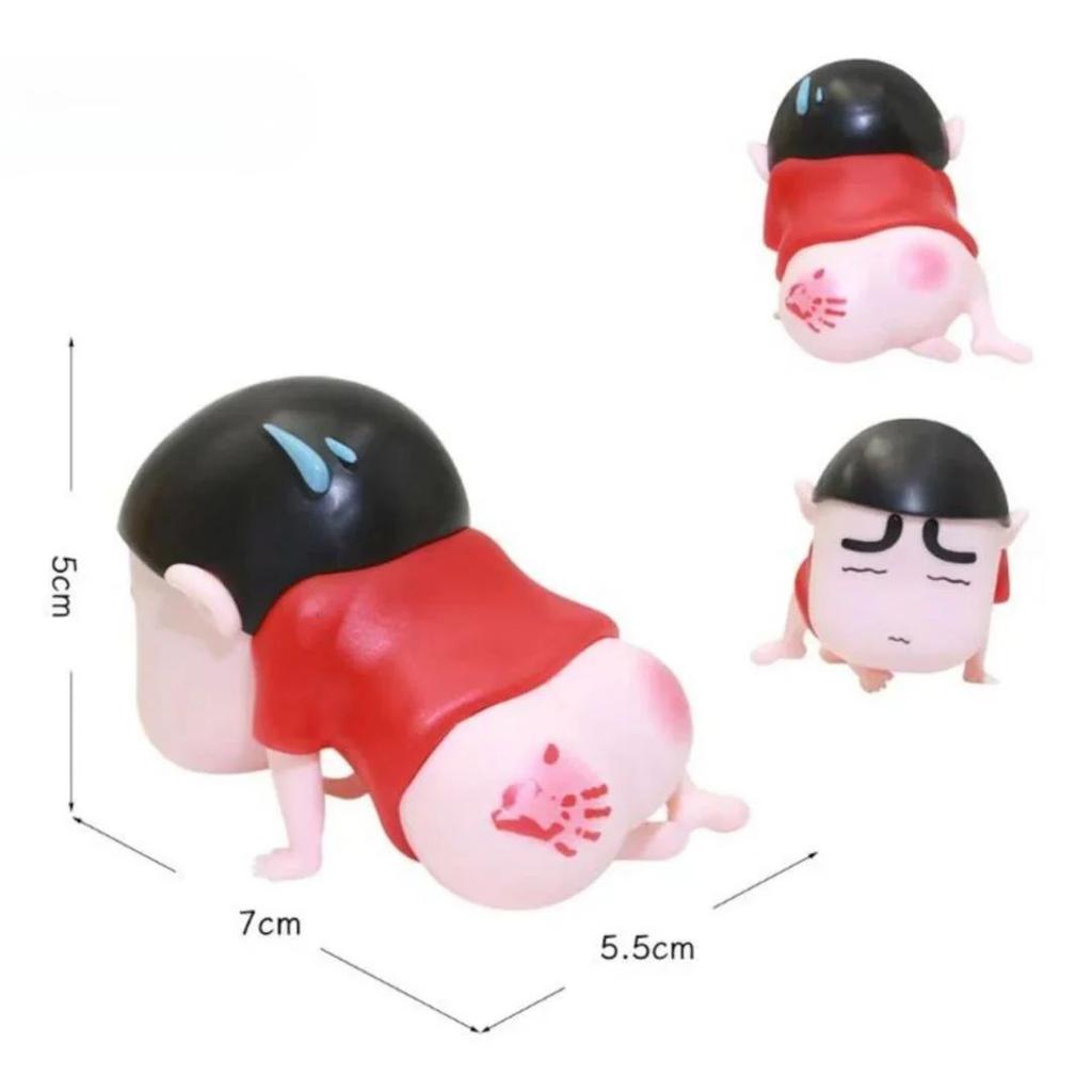 Shinchan Crawling Figurine with Blushed Bum – Comic Collectible Gift — photo 2