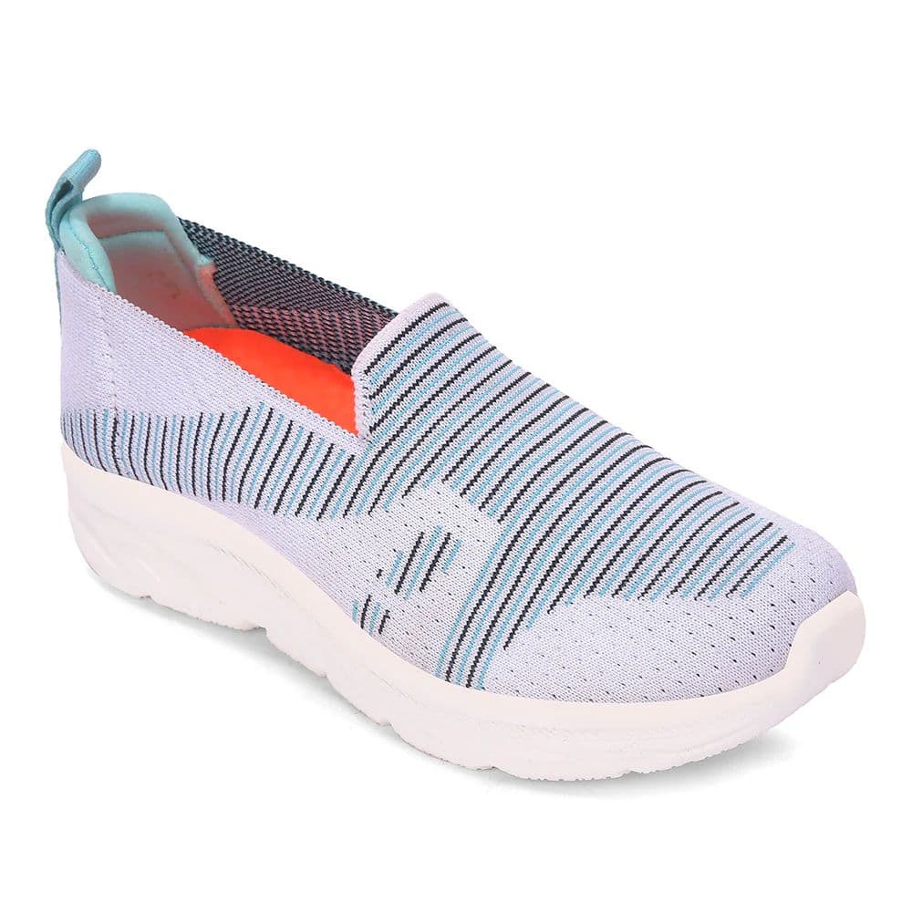 LEAP7X BELASTAR-E Grey Casual Non Lacing Walking Shoes for Women by Liberty — 3/36 / Grey