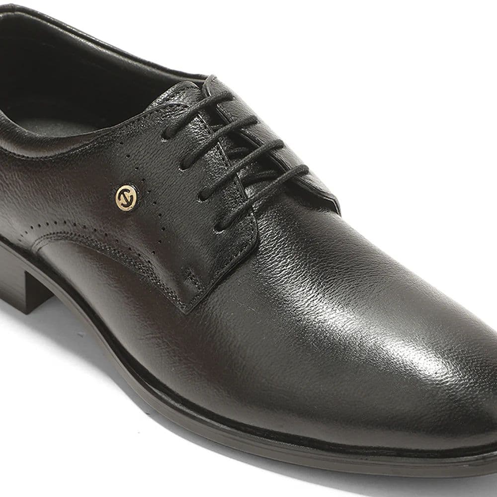 Healers SCL-16 Black Formal Lacing Debry Shoes for Men By Liberty — photo 6