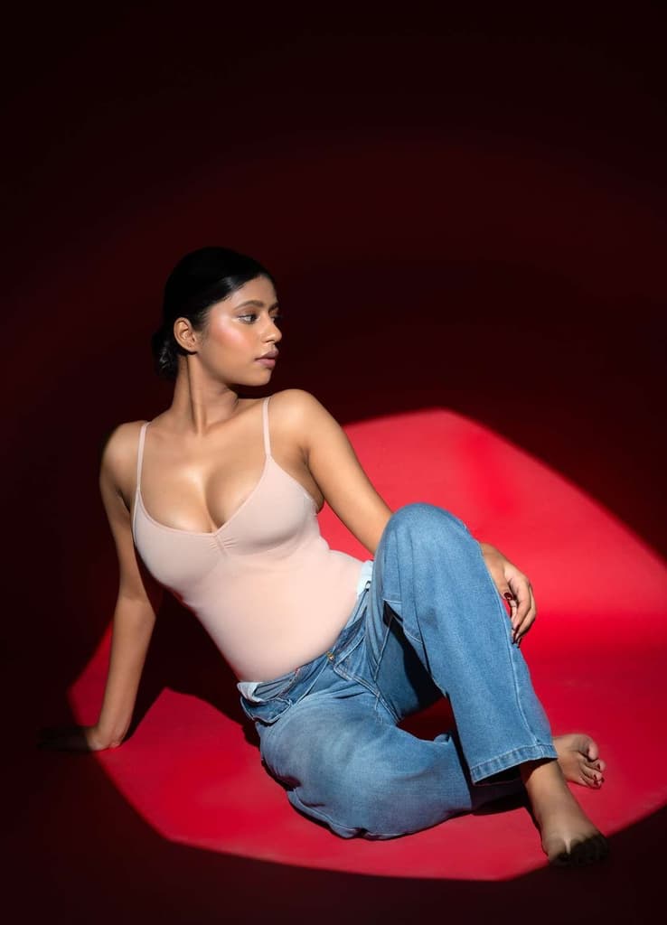 Kiya Beige Intense Thong Bodysuit — photo 4