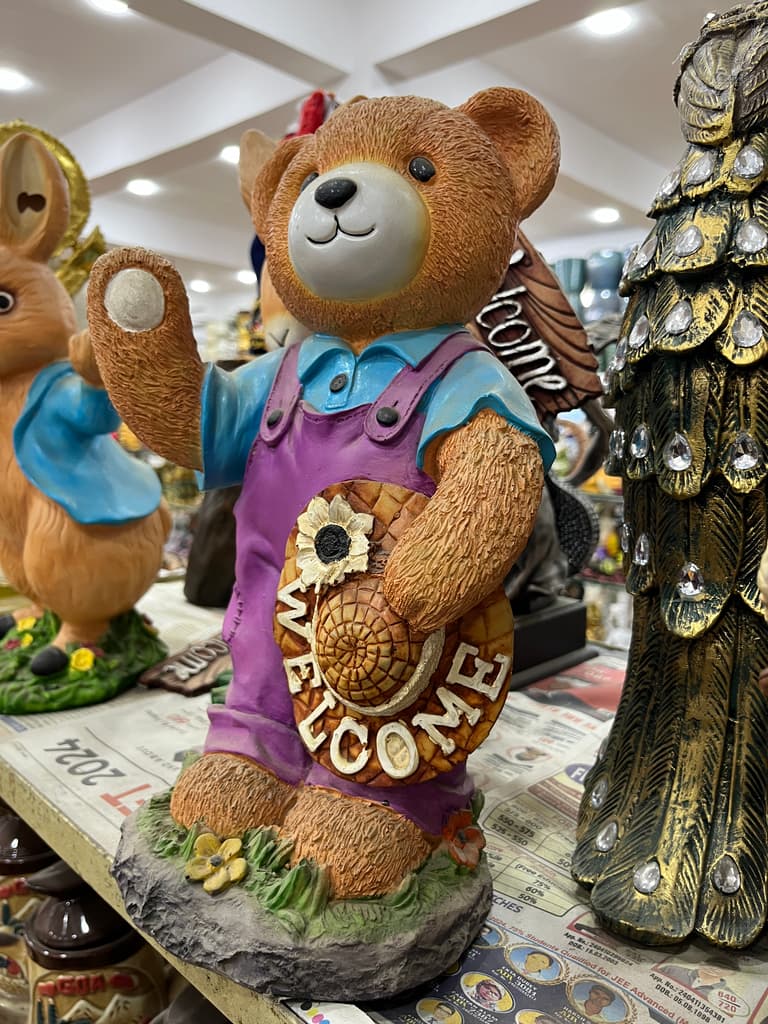 Welcome Teddy Bear | Stuffed Animal | Plush | Purple