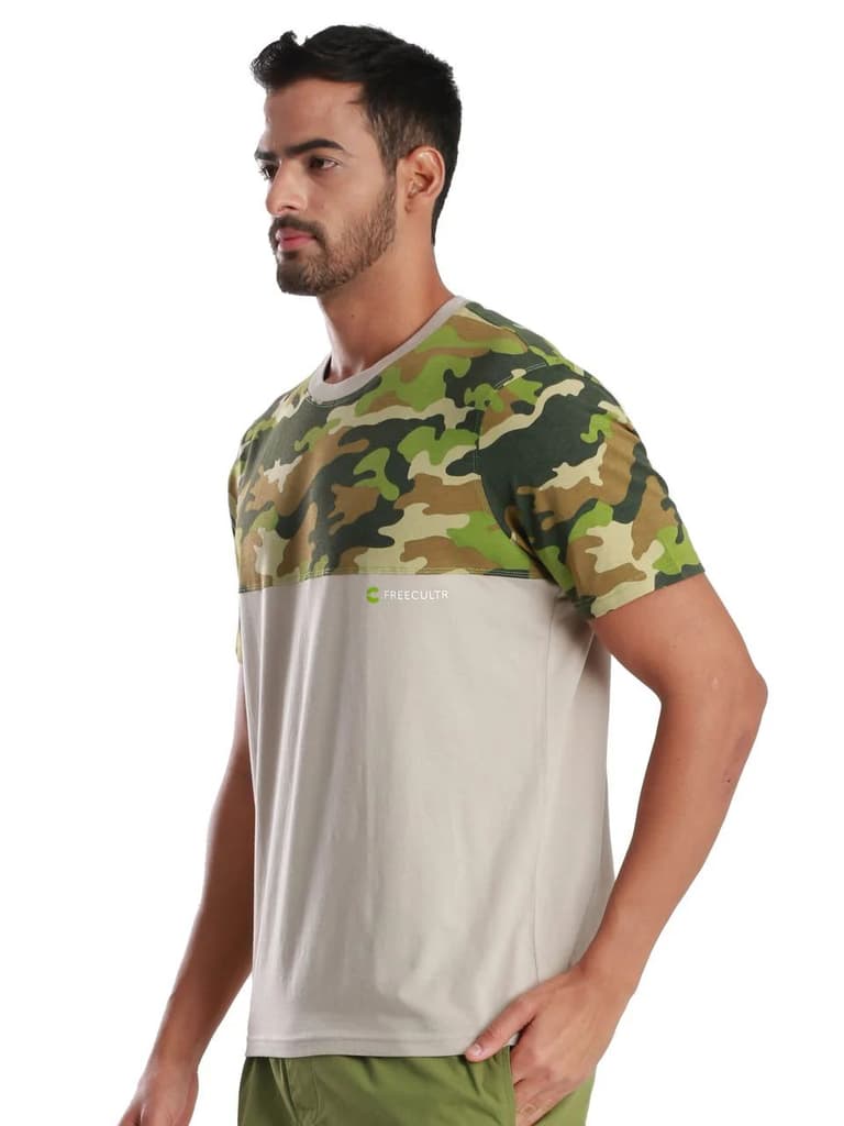 Camo Printed Organic Bamboo T-Shirt (Pack of 2) — photo 3