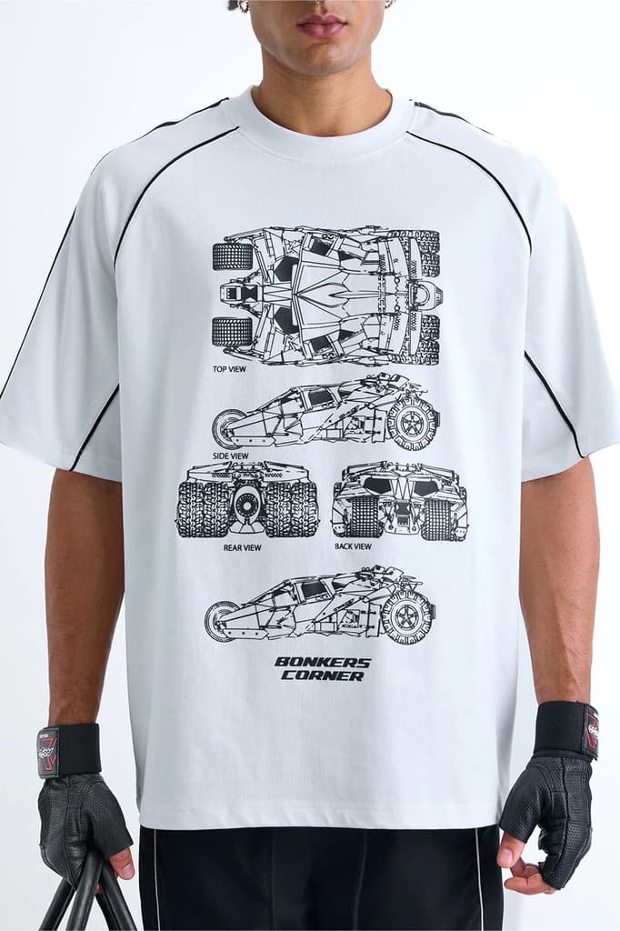 Racers Core Oversized T-shirt — photo 5