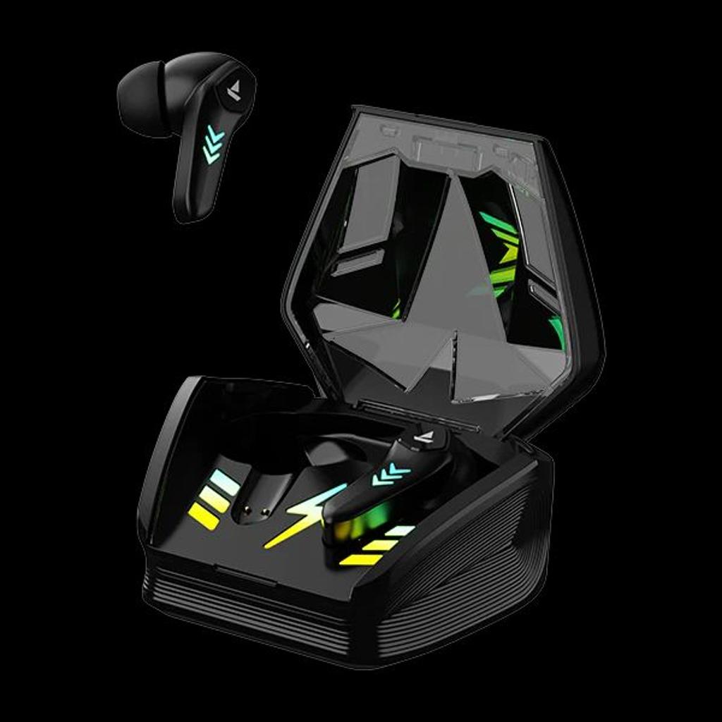 boAt Airdopes 190 | Wireless Earbuds with 40 Hours of Playtime, Beast Mode, RGB Lights Featuring ENx™ tech