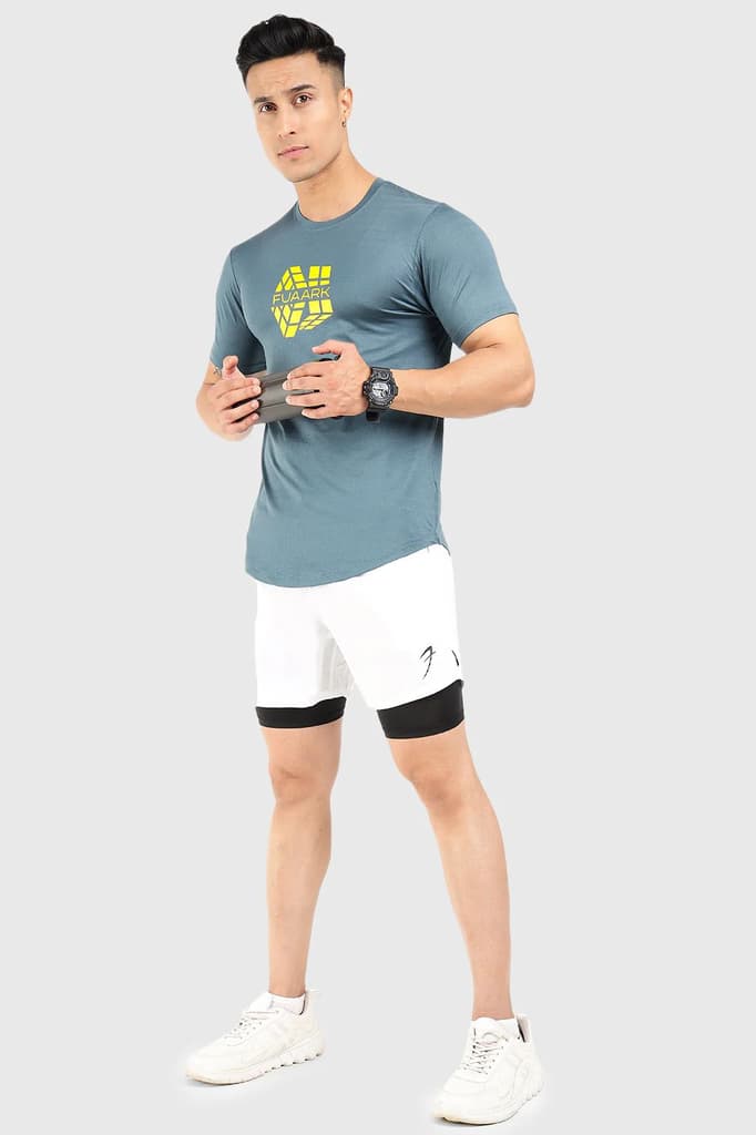 Revolve T-shirt Arctic Blue — photo 2