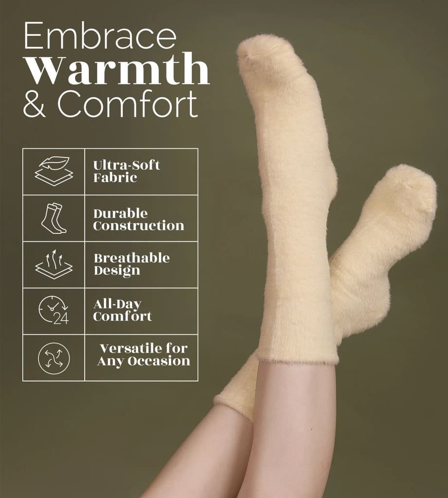 UltraComfort Fleece Socks Unisex — photo 2