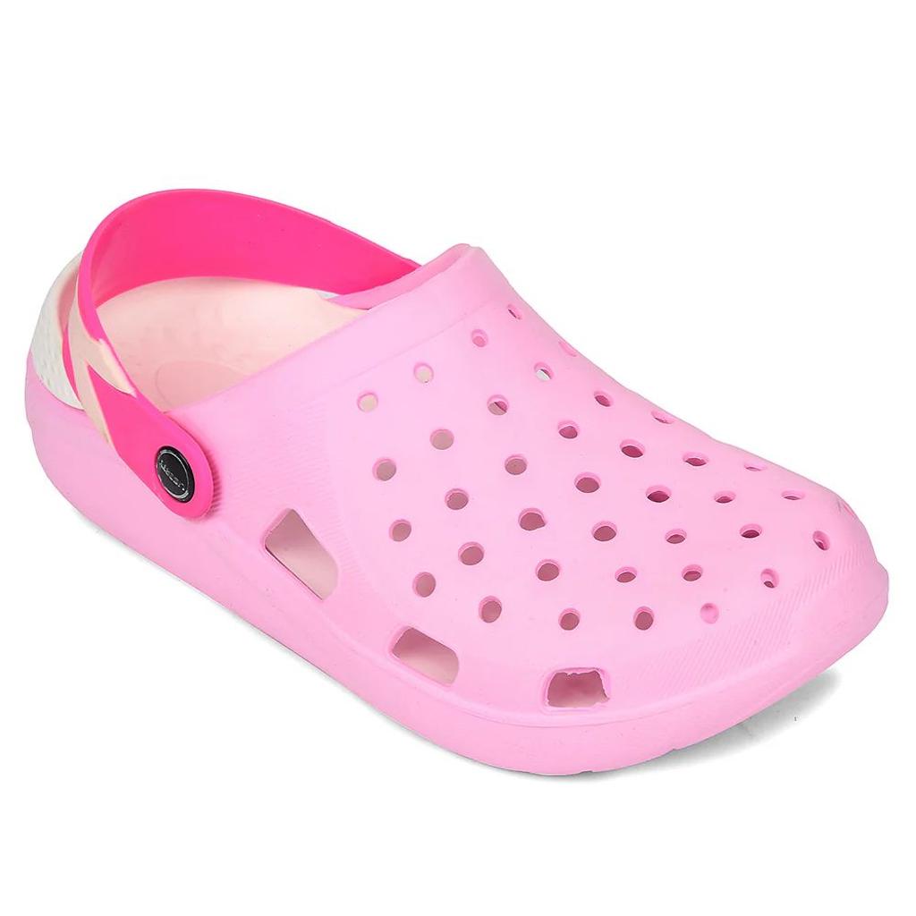A-HA Light Pink Casual Sling Back Clogs For Women XT-801-1 By Liberty