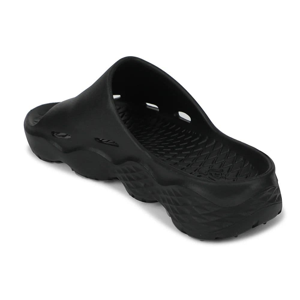 A-HA Black Casual Slipper For Men SOFTWALK By Liberty — photo 5