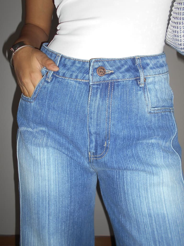 Blue Crush Slub Skater Fit Jeans — photo 3