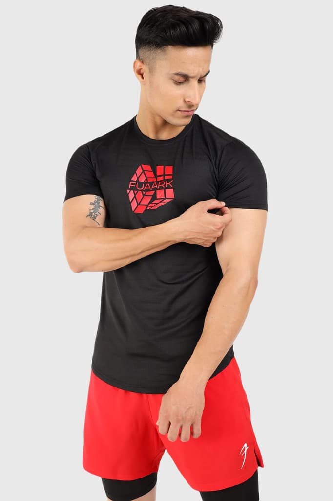 Revolve T-shirt Black — photo 4