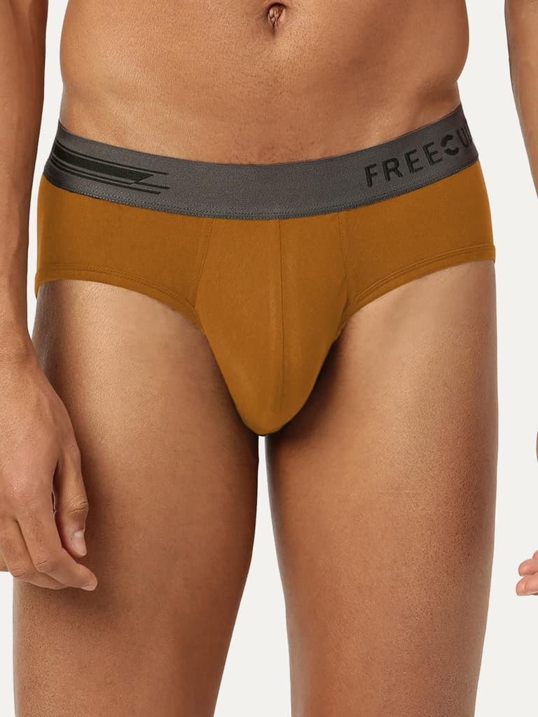 Men's Anti-Bacterial Micro Modal Brief in Contrast Waistband (Pack of 1) — S