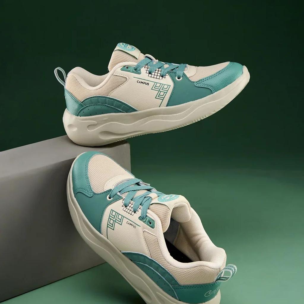 PLATO Green Men's Sneakers