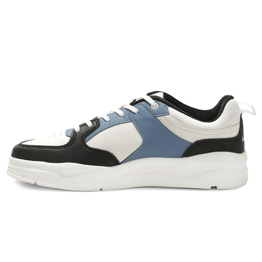 LEAP7X Royal Blue Casual Lacing Sneakers for Men OCIANSTEPE by Liberty — photo 5