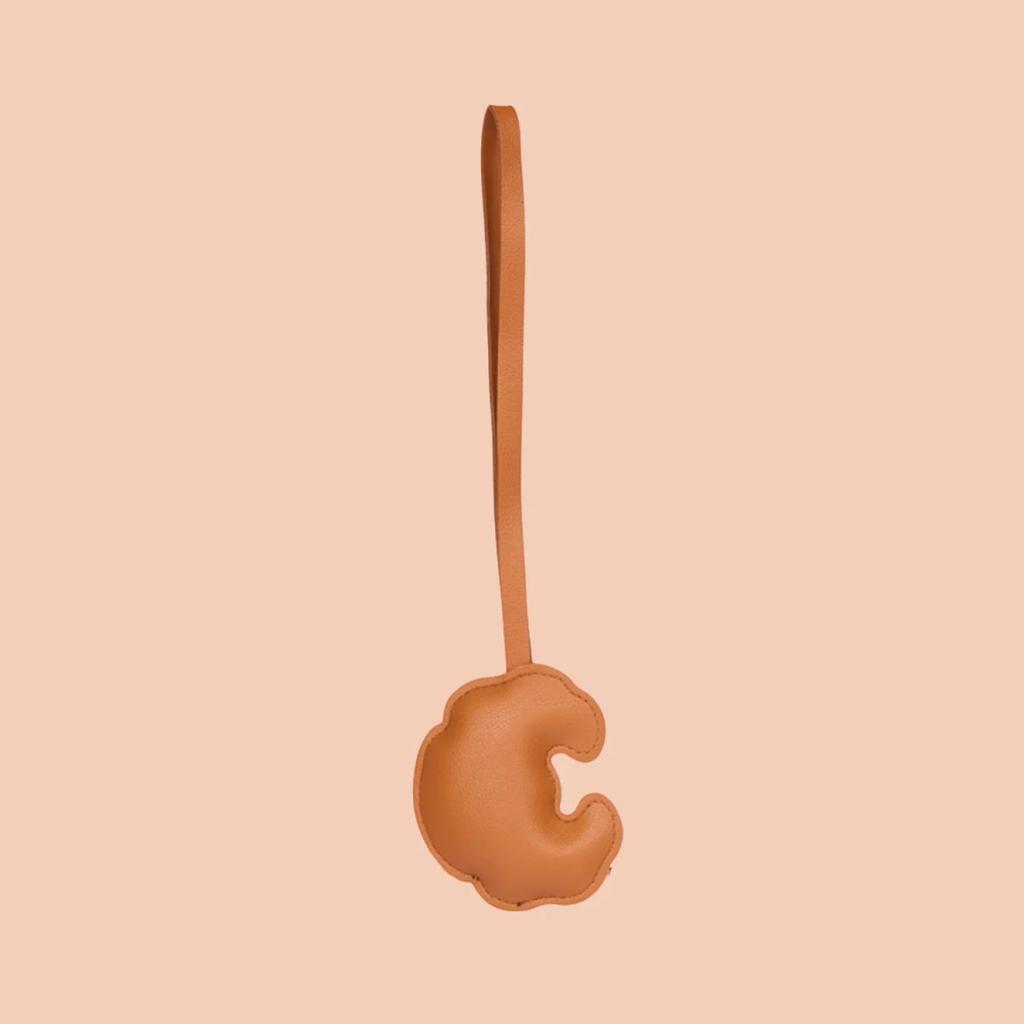 Croissant Bag Charm - Tan — photo 5