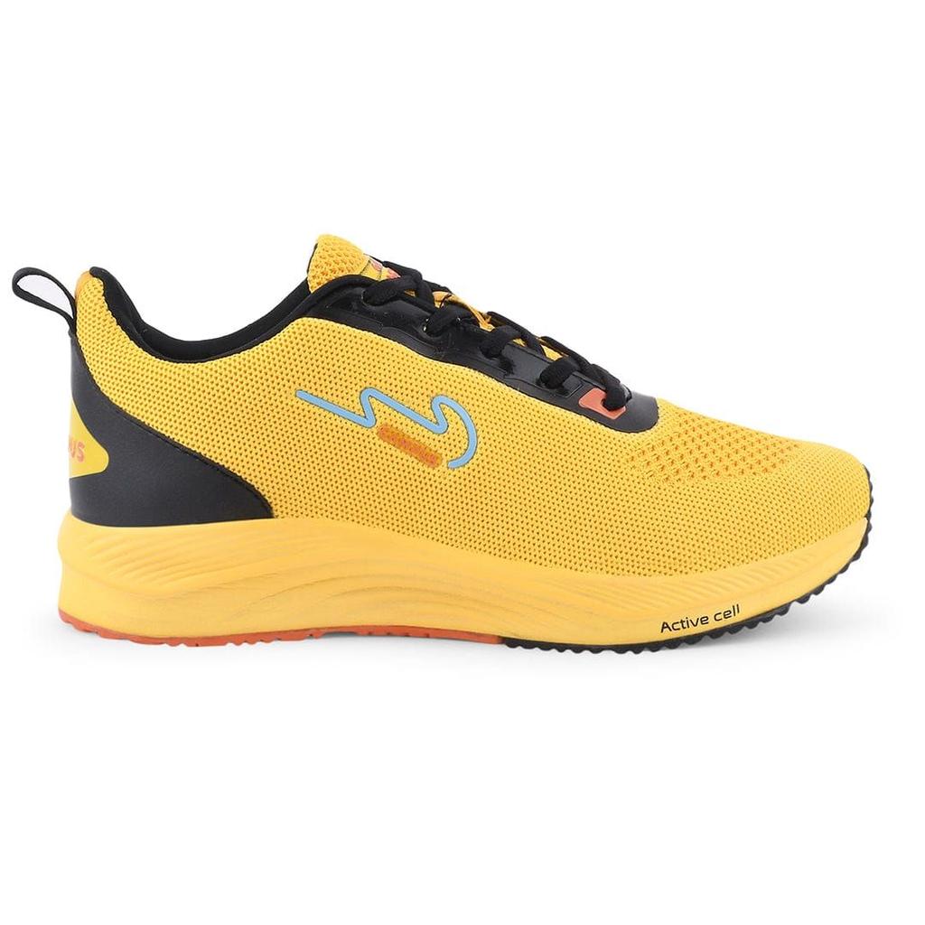 CAMP ZANE Yellow Men's Running Shoes