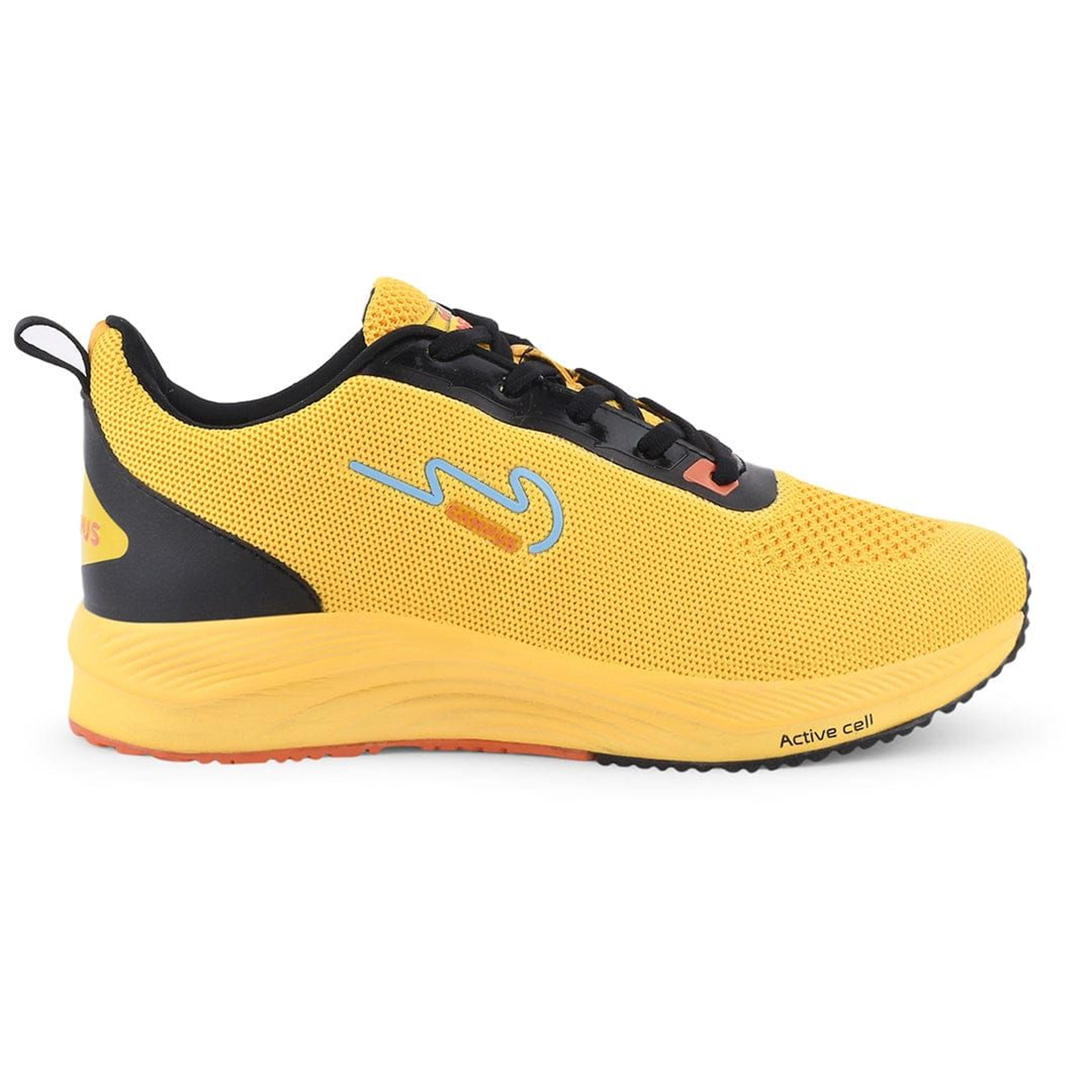CAMP ZANE Yellow Men's Running Shoes