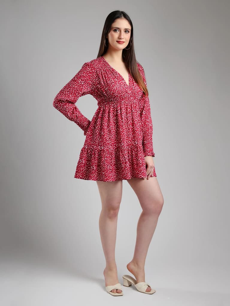 Beren Red Midi dress — photo 2