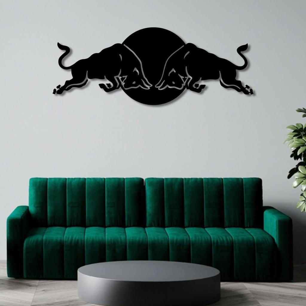 REDBULL F1 TEAM LOGO METAL WALL ART
