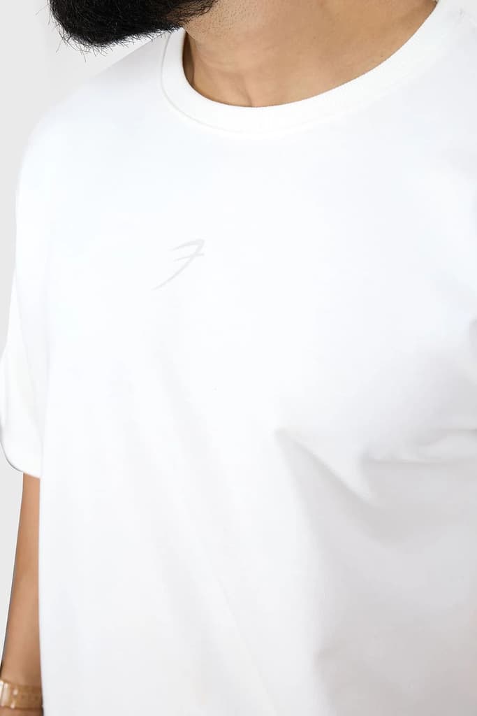 Heavyweight Oversized T-shirt White — photo 3