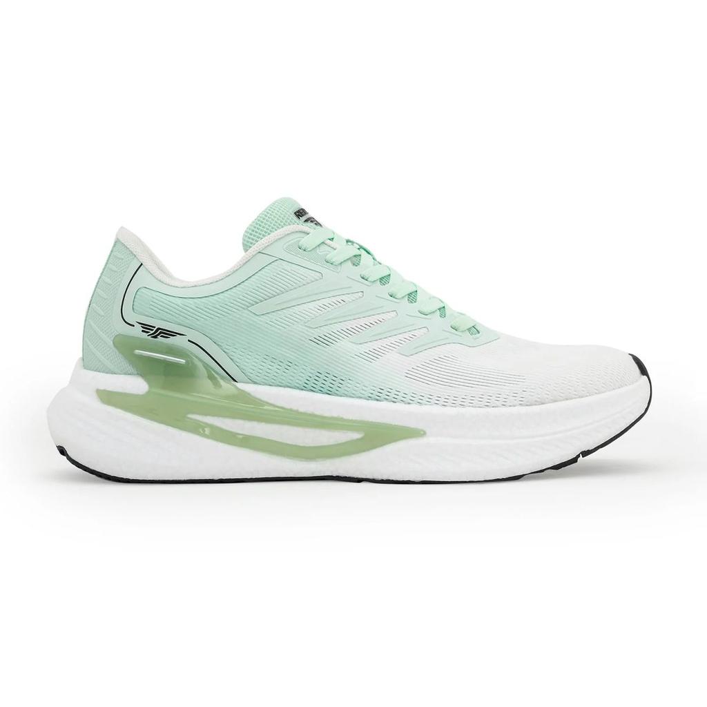 Sports Shoes for Men in White and Green | Athleisure Shoes — photo 2