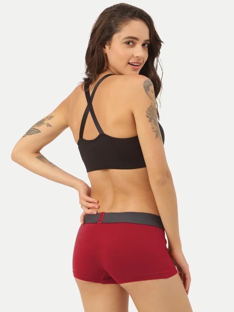 Women's Micro Modal Boy Shorts (Pack of 6) — photo 4
