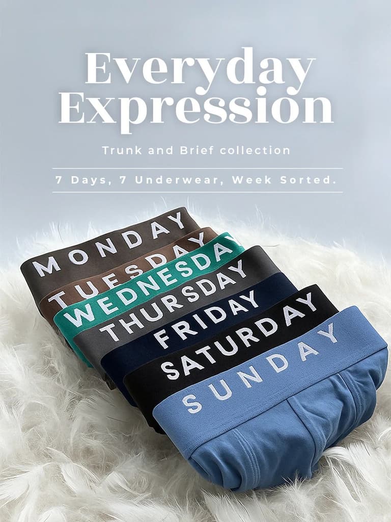 Everyday Expression | Men's Micro-Modal Briefs | Pack Of 7 — photo 2