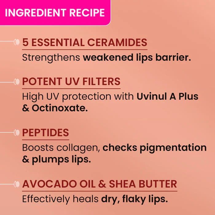 Ceramide + Peptide Lip Balm In-Vivo Tested SPF 50+ PA+++ — photo 5