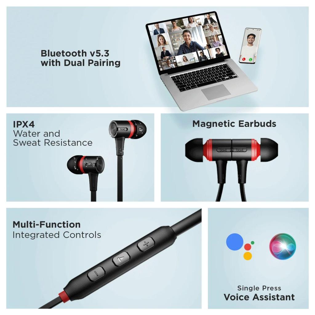 boAt Rockerz 245 Pro | Wireless Earphones with 10 min ASAP™ Fast Charge, 20 Hours of nonstop playback & ENx™ Technology — photo 7