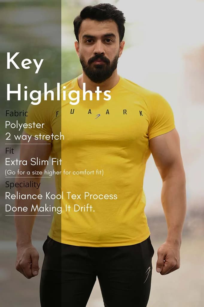 Checks T-shirt Yellow — photo 8
