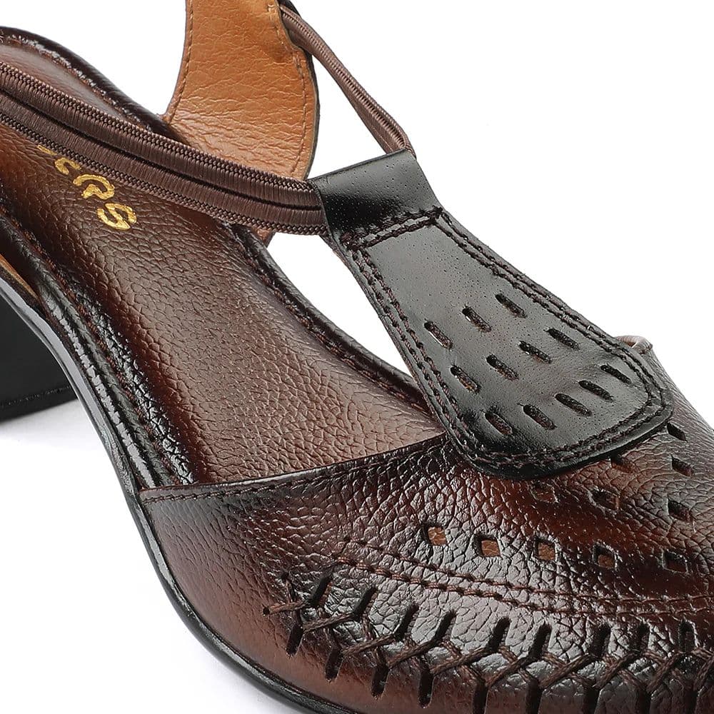 Healers Brown Sandal For Women TLO-41 By Liberty — photo 6