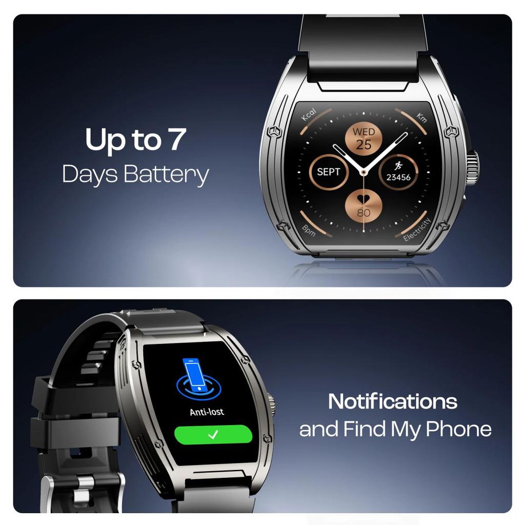 boAt Enigma Ascend | Smartwatch with 1.75" HD Display, Functional Crown, Luxurious Metal Body, 100+ Sports Modes — photo 8