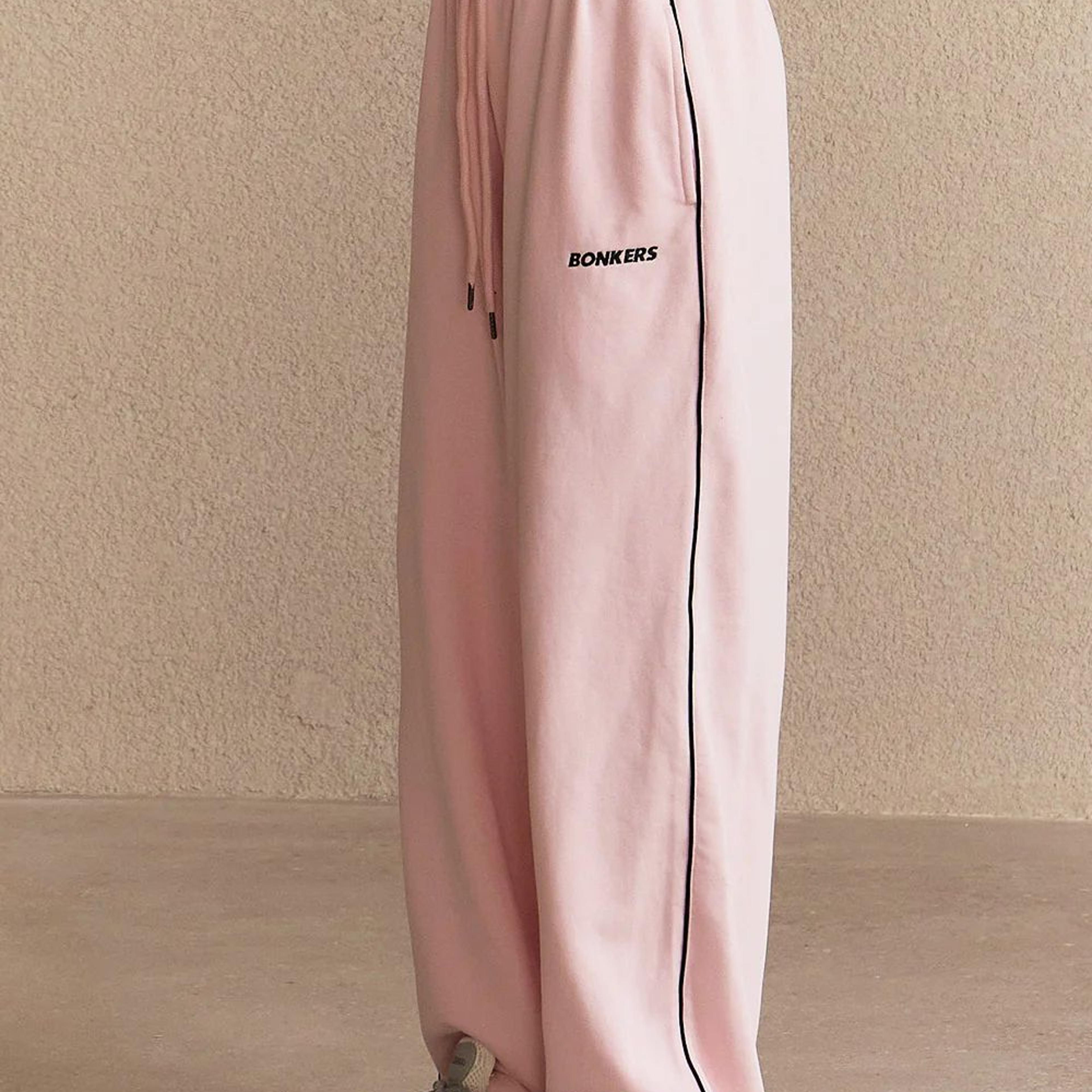 Soft Pink Track Pants