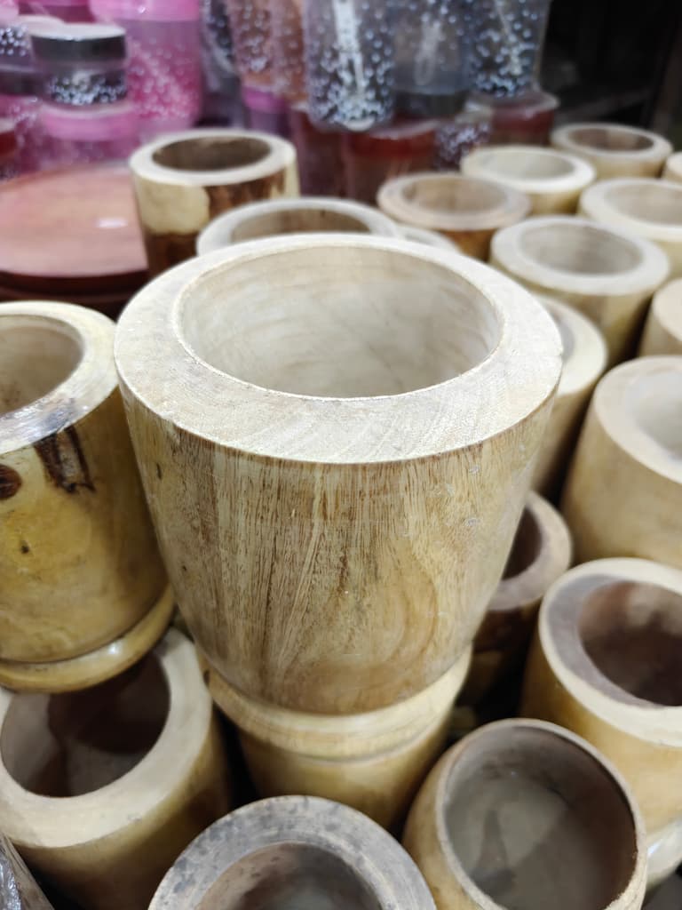 Wooden Bowl | Natural | Brown | Decorative