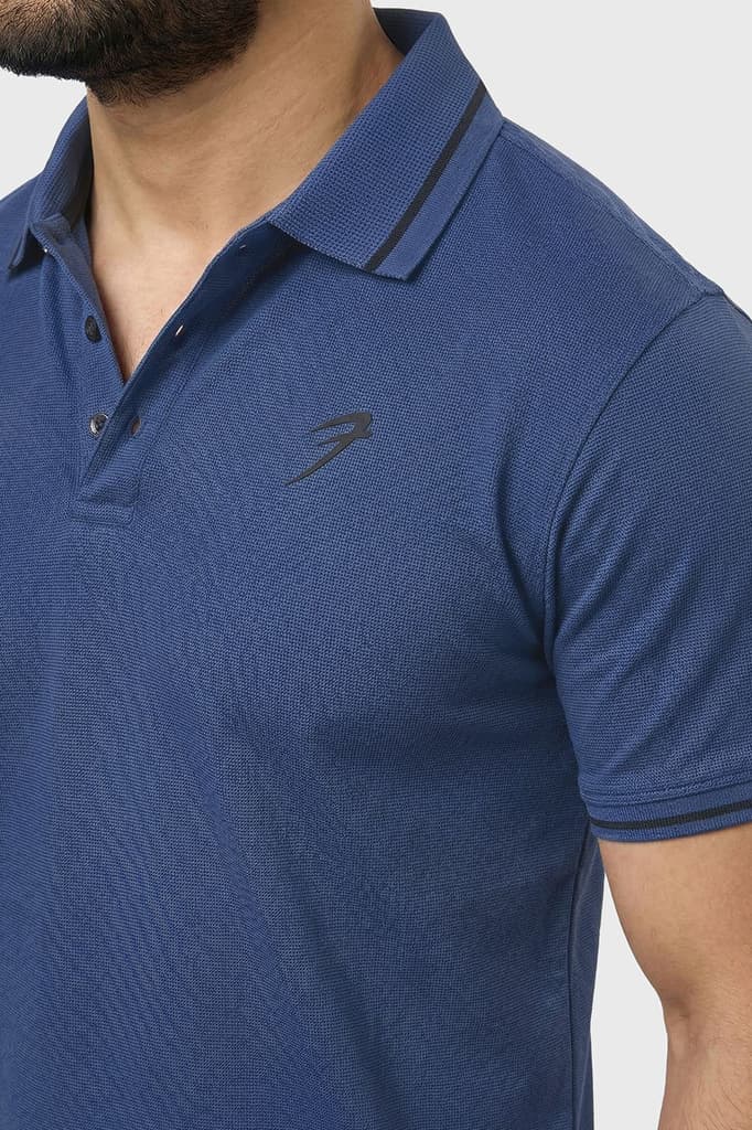 Mark Polo T-shirt Navy — photo 4