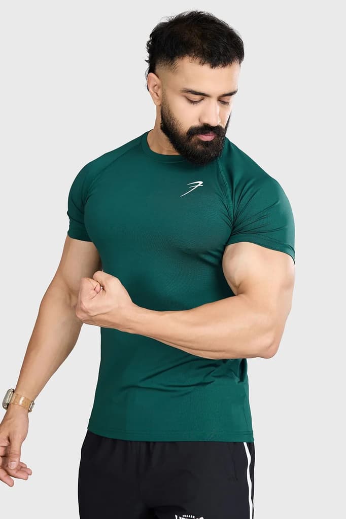 Urban T-shirt Emerald Green — S
