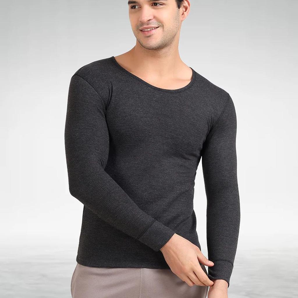 BlazeTech Thermal Vest Full Sleeves | Dark Grey