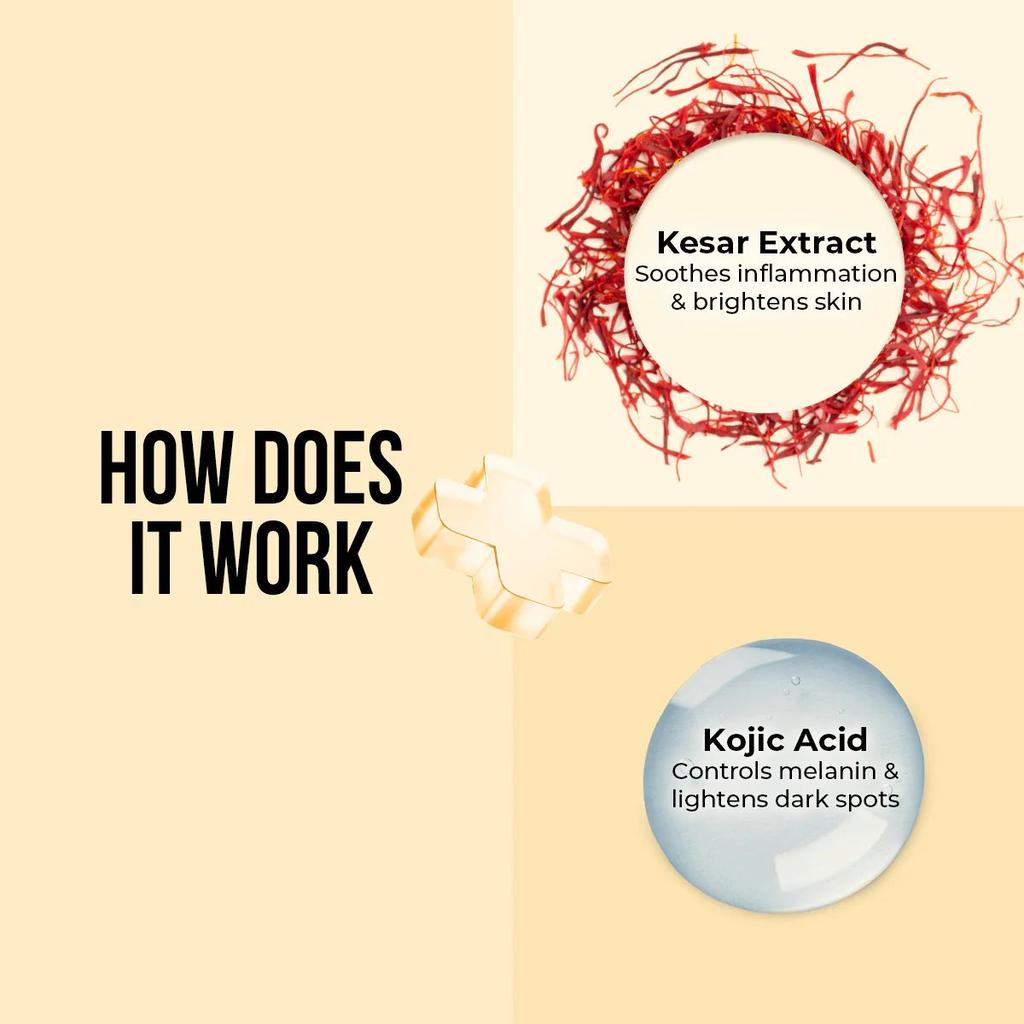 Kesar & Kojic Acid Anti-Pigmentation Trio