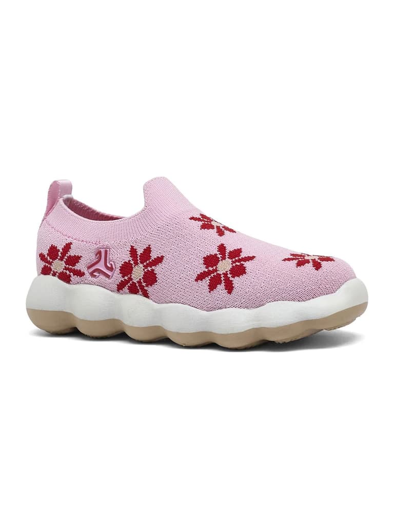 VELTO K Pink Kids Walking Shoes — Pink / 5