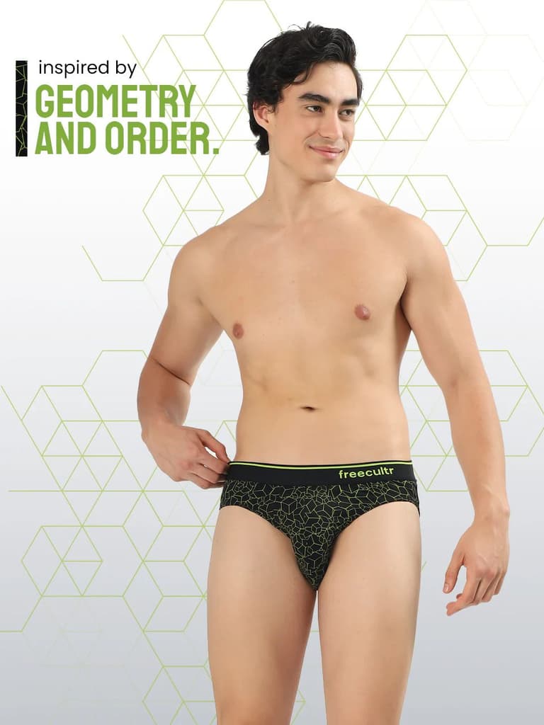Men's Cotton Printed Briefs (Pack of 6) — photo 7